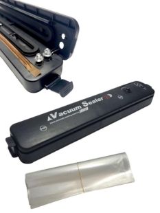 Вакууматор Vacuum Sealer YQ-688 (индикатор, от сети, 10 пакетов в комплекте)
