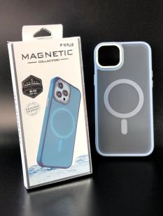 Чохол iPhone 15ProMax Silicon SPACE with MagSafe Grey