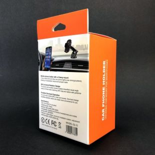 Holder 4you GL12 Black (выдвижная ножка,присоска,классический крепеж, РРЦ - 234грн)