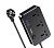 Фильтр сетевой Kakusiga KSC-948 1.5m (2500W, 3USB, Type C, 3 розетки) Black