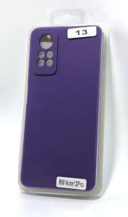 Чехол Xiaomi Redmi Note 12Pro(4G) Silicon Original FULL №13 Violet (4you)