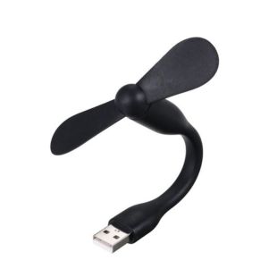 Вентилятор мобільний USB Black (М) - Ціна Тижня!