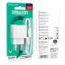 СЗУ-USB Borofone BAS11A 2.1A/10.5W 1 Usb + кабель Lightning White (блістер)