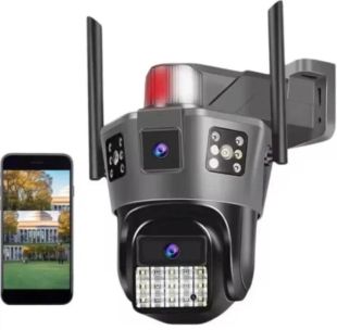 IP-камера уличная SD-39 (SIM-карта, 2 линзы) Black