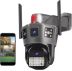 IP-камера уличная SD-39 (SIM-карта, 2 линзы) Black
