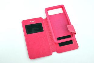 Чехол-книжка 4you Slider 3,5"- 4" pink универсальная "Акционная цена"