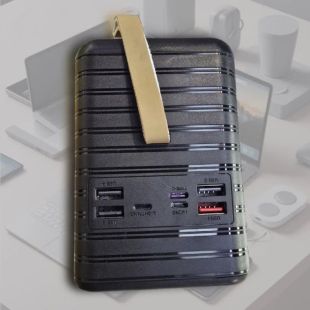 Power Bank 120000mAh Trafo PD22.5W QC Black