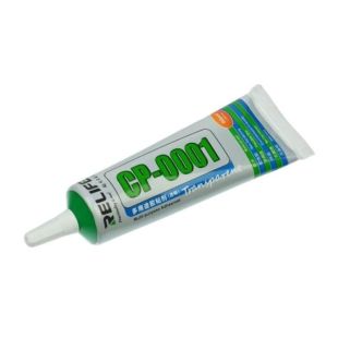 Клей силиконовый Relife CP-0001, прозрачный, 50ml, в тюбике с дозатором (М)