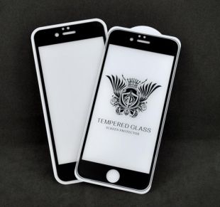 Захисне скло iPhone 6 Matte with Matte edge Black (тех.пак.)