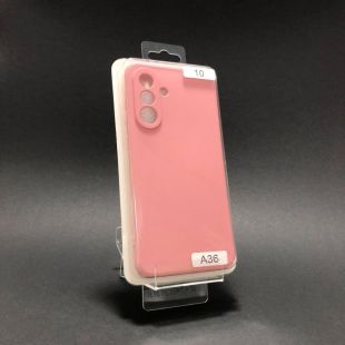 Чохол Samsung A36 Silicon Original FULL №10 Pink (4you)