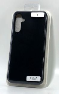 Чехол Samsung A15(4G) Silicon Original FULL №1 Black (4you)