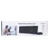Беспроводной комплект Gembird KBS-WM-03-UA (USB, мультимедийный) Black