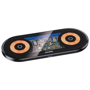 Беспроводное зарядное Kakusiga KSC-1152 2in1 Fast Black