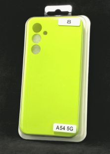 Чехол Samsung A54(5G) Silicon Original FULL №8 Yellow (4you) "Акционная цена"
