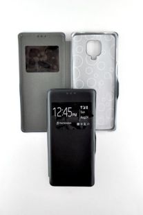 Flip Cover for Samsung A21s/A217 (2020) Afina Black (4you)