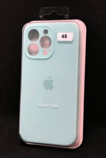 Чехол iPhone 12Pro Silicon Case original FULL Camera №45 sky blue (4you)