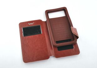 Чохол-книжка 4you Slider 4 "- 4,4" brown універсальна - АКЦІОННА ЦІНА!!!