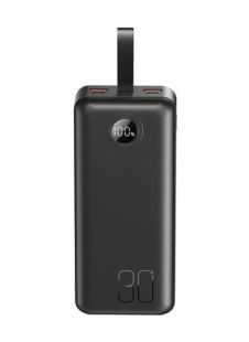 Power Bank 30000mAh XO PR240 USB-C 20W/USB-A 22.5W Black