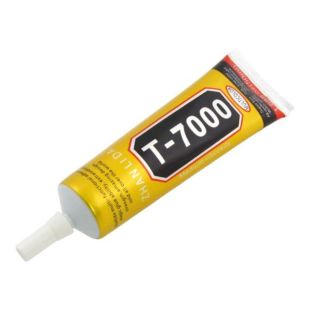 Клей силіконовий Zhanlida T7000 чорний ( 50 мл, тюбик з дозатором ) ( M ) 