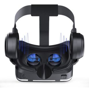 Окуляри вертуальної реальності Shinecon SC-G04E з навушниками чорні (M) - Ціна Тижня!