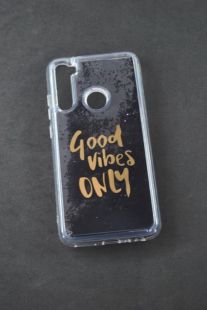 Чохол Xiaomi Redmi Note 8 Silicon Рідкі Блискітки (F6) "Акційна ціна"