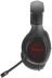 Гарнитура XTRIKE ME GH-710 (микрофон, мониторы,LED) Black/red
