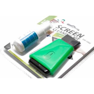 Спрей набір для поклеювання скла SW-1092 (м'яка лопатка, пензлик, спрей) (W) 