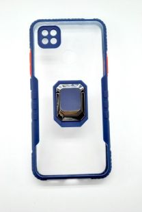 Чехол Samsung A42 Silicon Protect Dark blue "Акционная цена"
