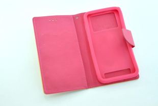 Чохол-книжка 4you Fancy 3,5 "-4" yellow / crimson універсальна "Акційна ціна"