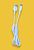 Usb-cable Type-C 4you Tems white (2A) (от10шт - 10%)