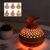Увлажнитель воздуха (X-35) FLOWER HUMIDIFIER Brown (ночник, 2 реж, подс 300мл, USB-DS-5V)