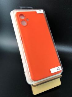 Чохол Samsung A07 4G Silicon Original FULL №7 New Apricot (4you)
