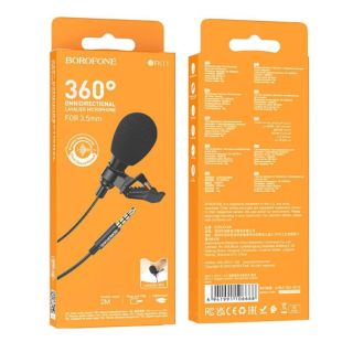 Микрофон BOROFONE BFK11 3.5 mm Black