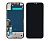 LCD iPhone 11 із чорним тачскрином + дисплейна рамка GX-IN CELL без упаковки (M) 