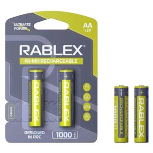 АКБ Rablex HR6 1000mAh AA (2 на блістері)