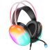 Гарнитура HOCO W109 Plus (микрофон,LED) (Мониторы) Black