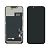 LCD iPhone 13 з чорним тачскрином + дисплейна рамка GX - OLED (M) 