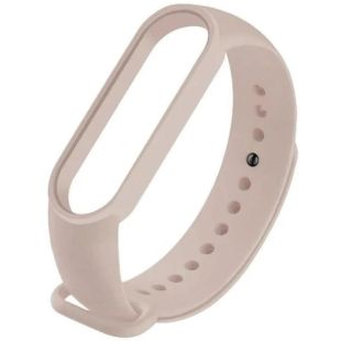 Ремешок на браслет фитнес Xiaomi mi band 3/4 Pink sand
