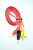 Кабель 3.5mm папа/3RCA папа 1.5m (силиконовая оплетка) Red