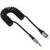 Перехідник HOCO UPA33A Lightning - Jack 3.5 plug 1.5m Black