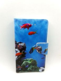 Чехол-книжка 4you Art Print 4.0"-4.4" Sea world универсальная"Акционная цена"