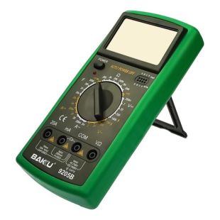 Мультиметр цифровой Baku BK-9205B с функцией автоотключения (ток до 20А) (M)  - Цена Недели!