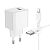 СЗУ-USB Borofone BAS11A 2.1A/10.5W 1 Usb + кабель Lightning White (блістер)