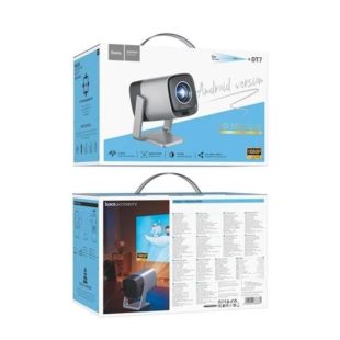 Проэктор Hoco DT7 версия Android 1080P metal gray (М) - Цена Недели!