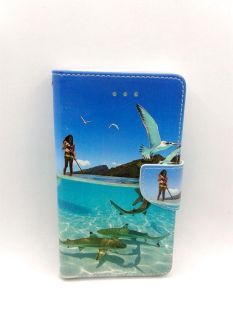 Чехол-книжка 4you Art Print 4.0"-4.4" Ocean универсальная "Акционная цена"