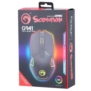 Миша провідна MARVO G941 (ігрова, Led) Black