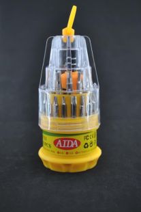 Набор пирамида отвертка AIDA 688/808-31/616-31 (Ручка с 30 насадками) (M) 