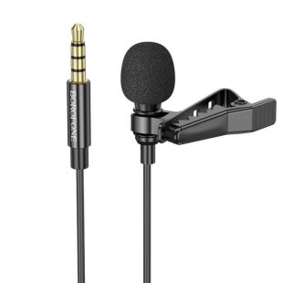 Микрофон BOROFONE BFK11 3.5 mm Black