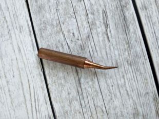 Жало паяльника мідне 900 MTS вигнуте (M) 