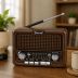 Радиоприемник Golon RX-7070BT (Bluetooth, USB, microSD) Brown